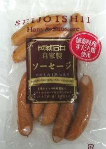 徳島県産すだち鶏のウィンナー