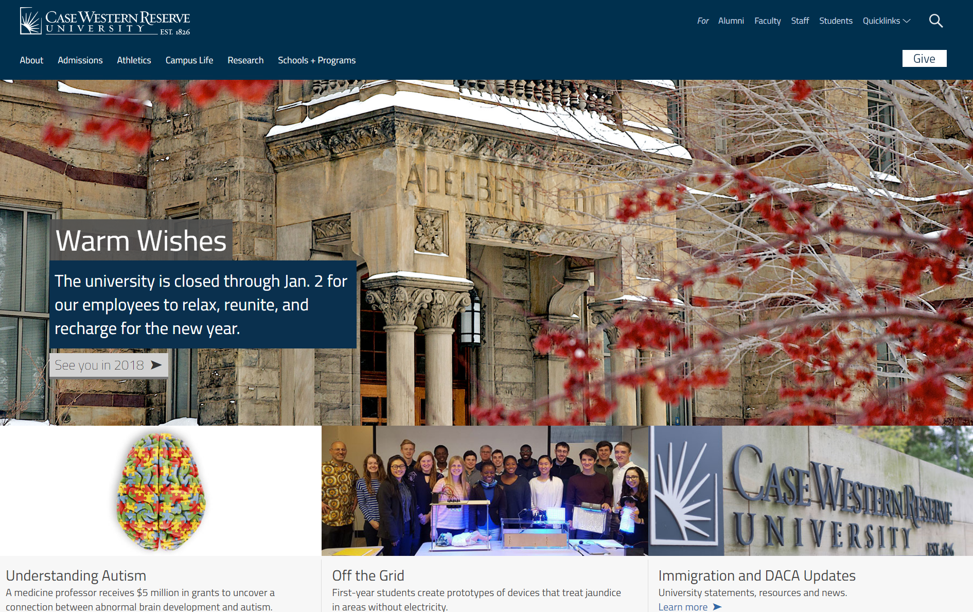 ケース・ウェスタン・リザーブ大学